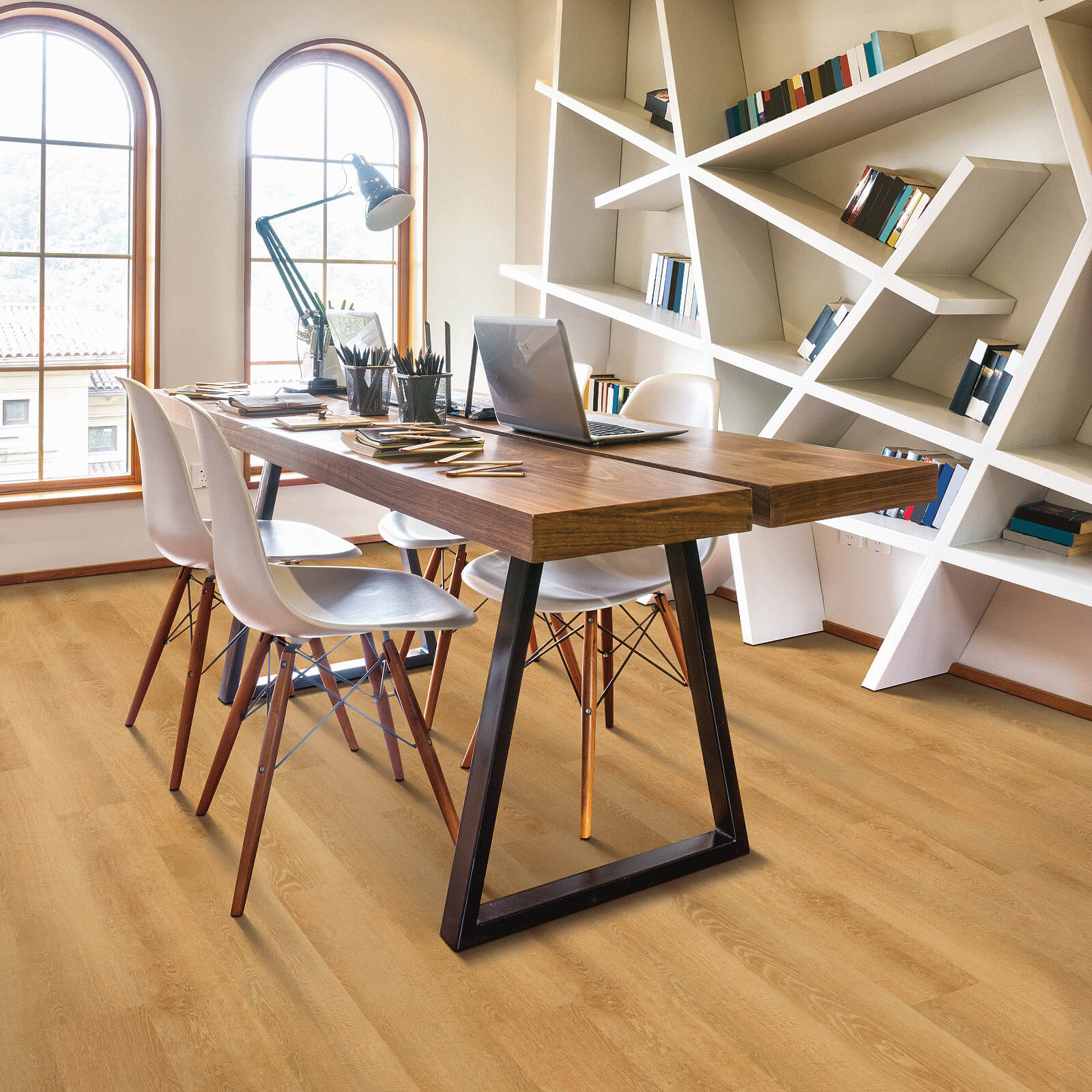 Vinyl flooring for study room | Tom's Carpet & Flooring Outlet